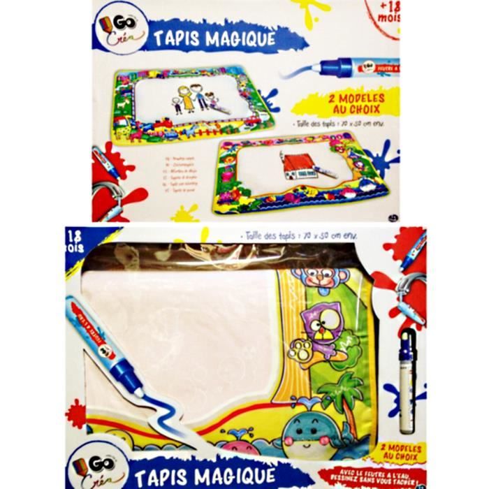 1 Tapis De Coloriage Magique Dessine Dessus Sans Te Tacher Feutre A L Eau
