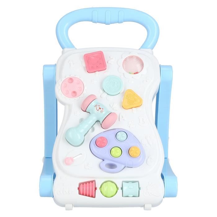 Garosa Marchettes Pour Bebe Assis Pour Se Tenir Debout Learning Walker Panneau Detachable Baby Push Walkers Pour Filles Garcons Cdiscount Jeux Jouets