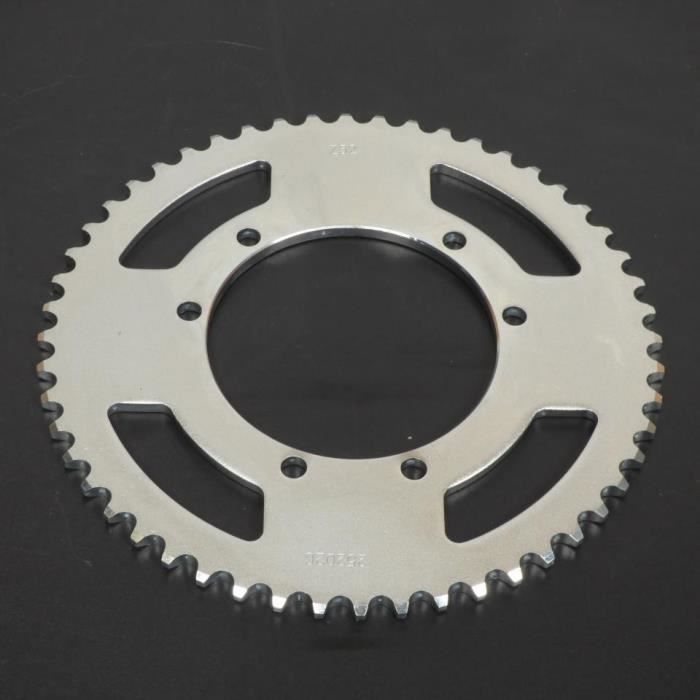 Couronne De Transmission Moto 52 Dents - Chromée, Neuve (sans Marque) - Fabriquée En France