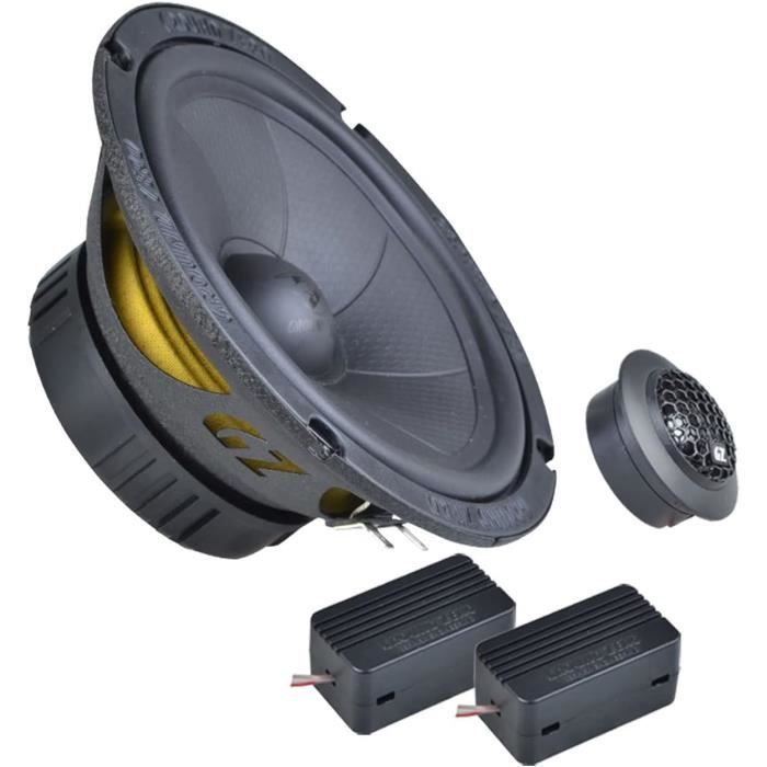 Ground Zero GZIC Haut-Parleur 16,5 Cm 2 Voies - 100/150W, 4 Ohms, Membrane HQPP