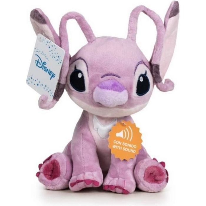 Peluche Stitch Rose Cdiscount