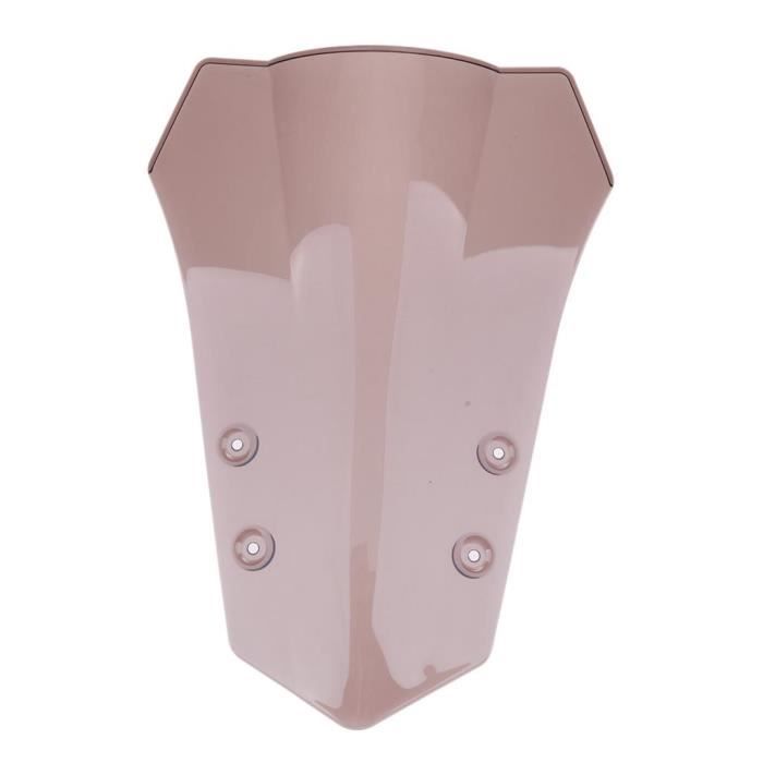 Pare-brise Phare Moto FTVOGUE - ABS Et Fer - Noir - 28x19x7 Cm - Pour Honda, Yamaha, Kawasaki, Suzuki