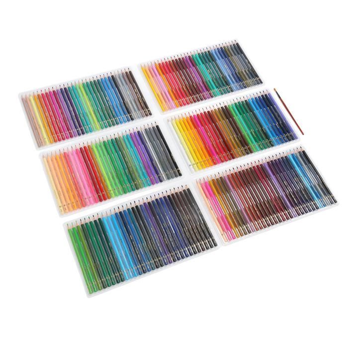 Crayons Aquarelle Caran D'Ache – Lot De 20 Crayons Solubles Dans L'eau – Comme Neuf