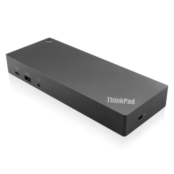 Lenovo 40AF0135IT station d'accueil Avec fil USB 3.2 Gen 2 3.1 Gen 2 Type C - vue 2