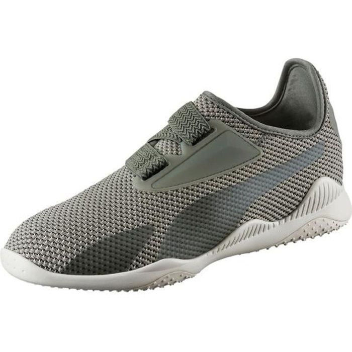 puma mostro cuir perforé