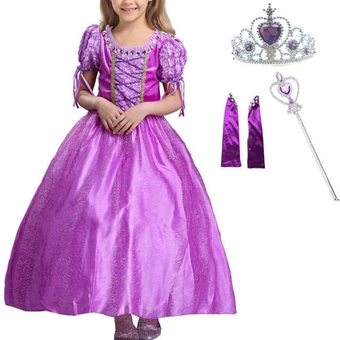 Déguisement Princesse Cendrillon AMZBARLEY pour Filles avec Accessoires  Bleu 3-12 ans - Cdiscount Jeux - Jouets