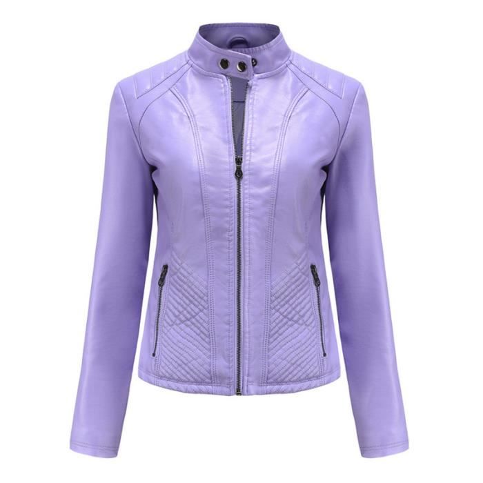 Veste Femme En Cuir Véritable Urbancode - Taille 12 - Occasion Très Bon état