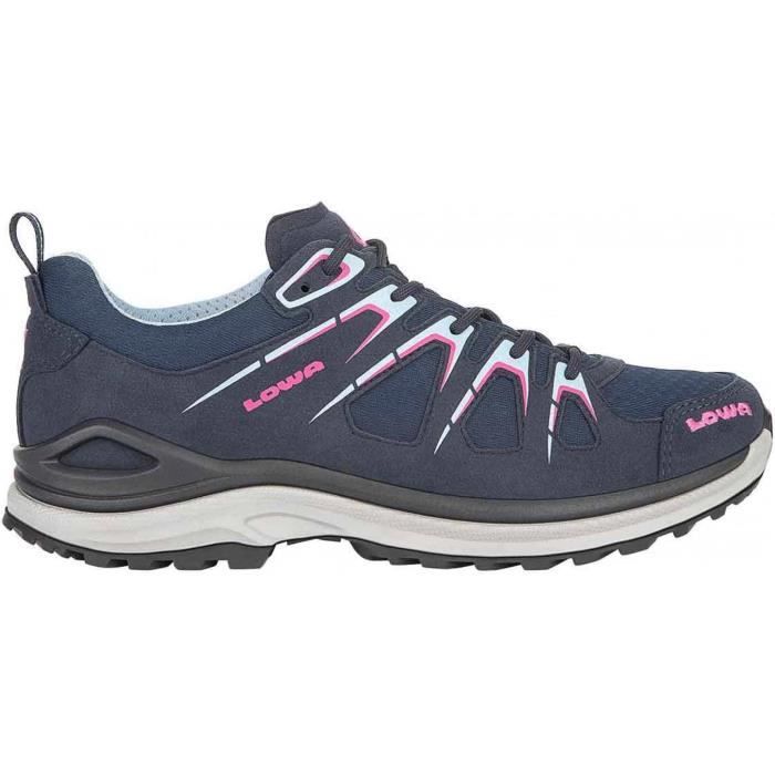 innox evo gore-tex lo - lowa - chaussures de marche et de randonnée - femmes - bleu