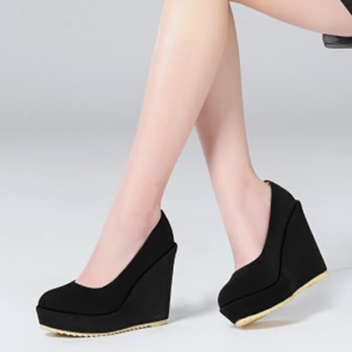 Mepaouo Bomre Chaussures Orthopédiques pour Femmes Grande Taille Ajourées à Bout Fermé Sandales à Plateforme Espadrilles Décontractées