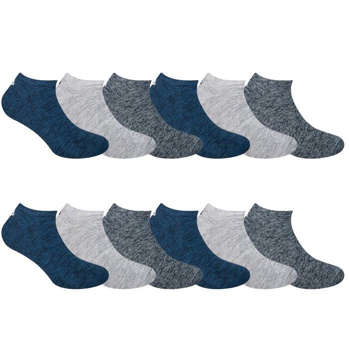 Chaussettes Homme Find. - Lot De 7 Paires - Composition 79% Coton, 19% Polyester, 2% élasthanne - Taille Régulière