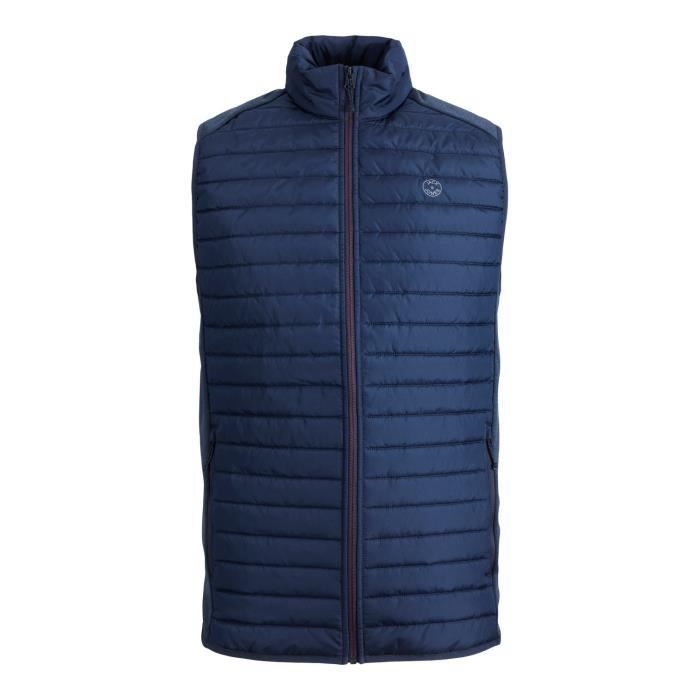 Gilet Jack & Jones Multi Bodywarmer Collar Noos - navy blazer - XXL