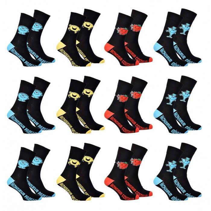 Pack 3 paires de chaussettes Mr. Jack