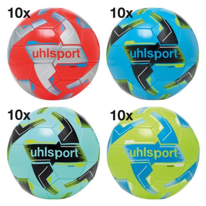 Lot de 4 x 10 ballons Uhlsport Starter - multicolore - Taille 5 - Cdiscount  Sport