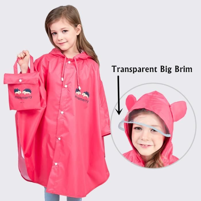 Poncho Batman Enfant Pluie