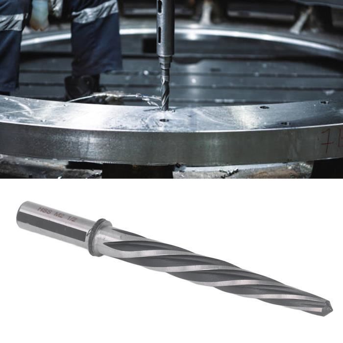 Alésoir De Pont 7/8 Pouces M2 HSS - Outil De Forage Et Alésage Pour Acier Métal Avec Tige 1/2 Pouce