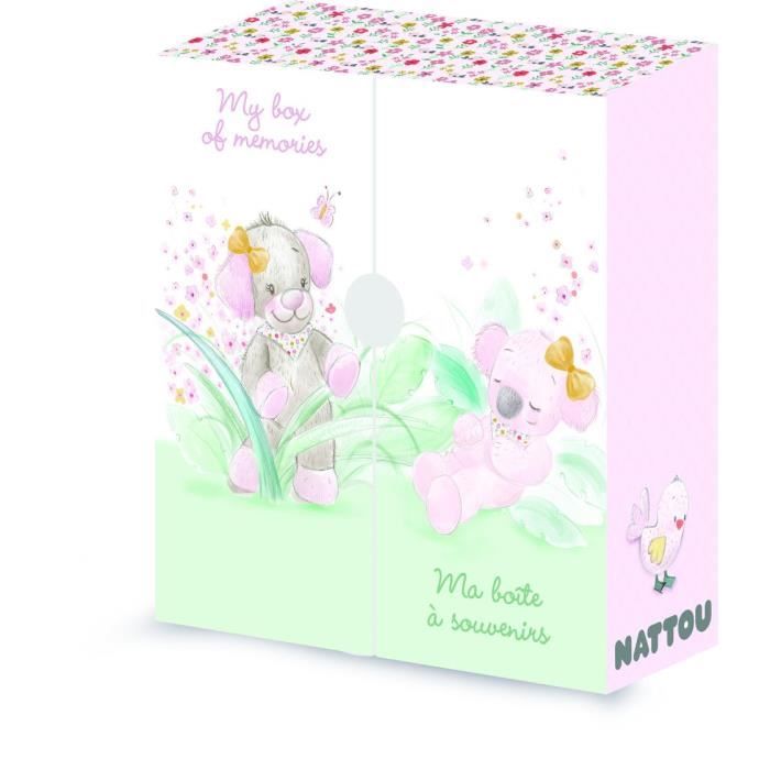 Nattou Iris Lali Boite A Tresor Muni De Multiple Tiroir Cdiscount Puericulture Eveil Bebe