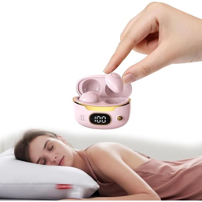 Écouteurs De Sommeil Mini Bluetooth 5.4 – Ultra Légers, 45h D’autonomie, Oreillers Souples Pour Dormir Sans Pression - 9