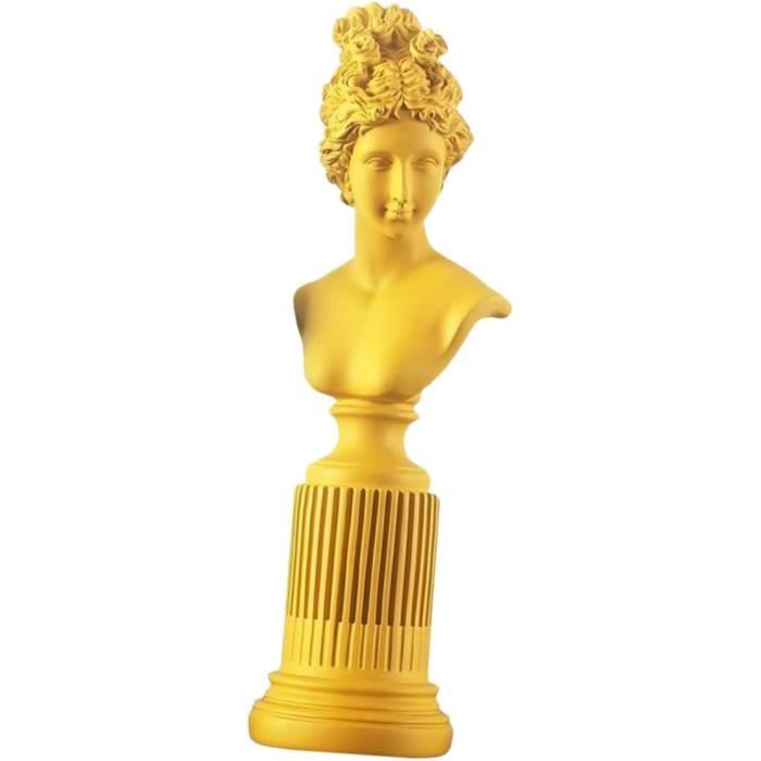 Totority 1 PC Statue De La Liberté Sculpture Bureau Topper Résine Artisanat Décor Grec Figurines