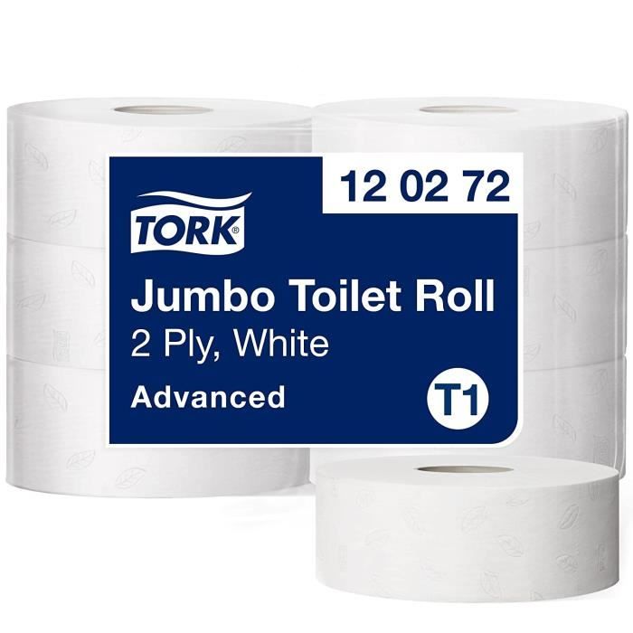 Lot 3000 Dessous De Verre Tork Advanced - Blanc 9x9cm - 8 Plis - Absorbant