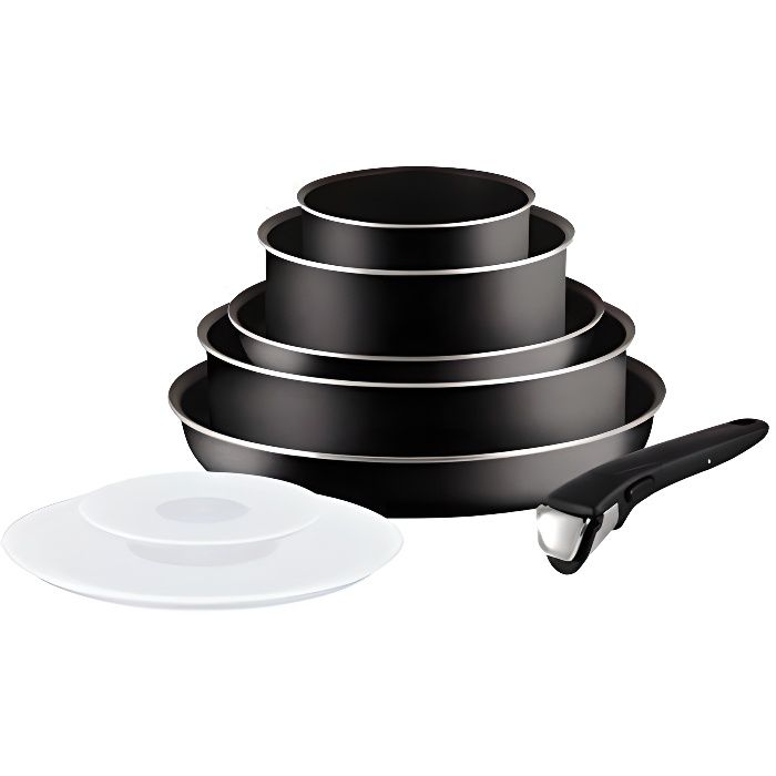 tefal ingenio essential 10 pieces 2 casseroles 2 poeles manche couvercles neuf