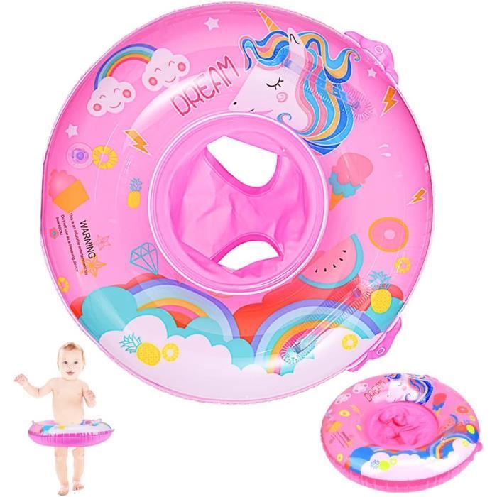 TOOAD Enfant Bague De Natation, Licorne Bouée Piscine Gonflable Pour Enfants Anneau De Natation Pour Bebe Pour Enfants De 1 6 Ansparent