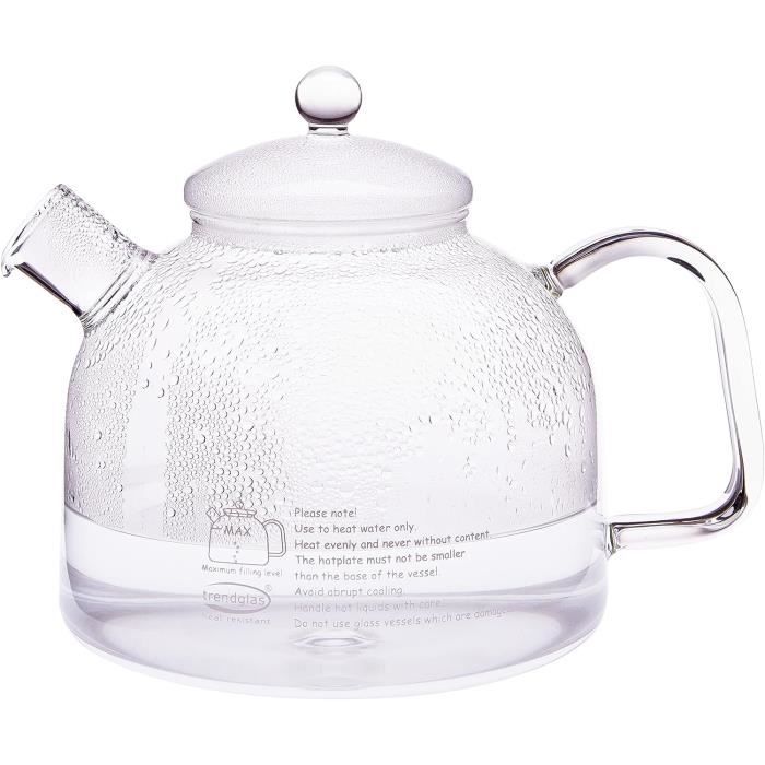 Bouilloire Aluminium 1,75 L – Poignée Détachable, Légère Et Pratique Pour Camping Randonnée