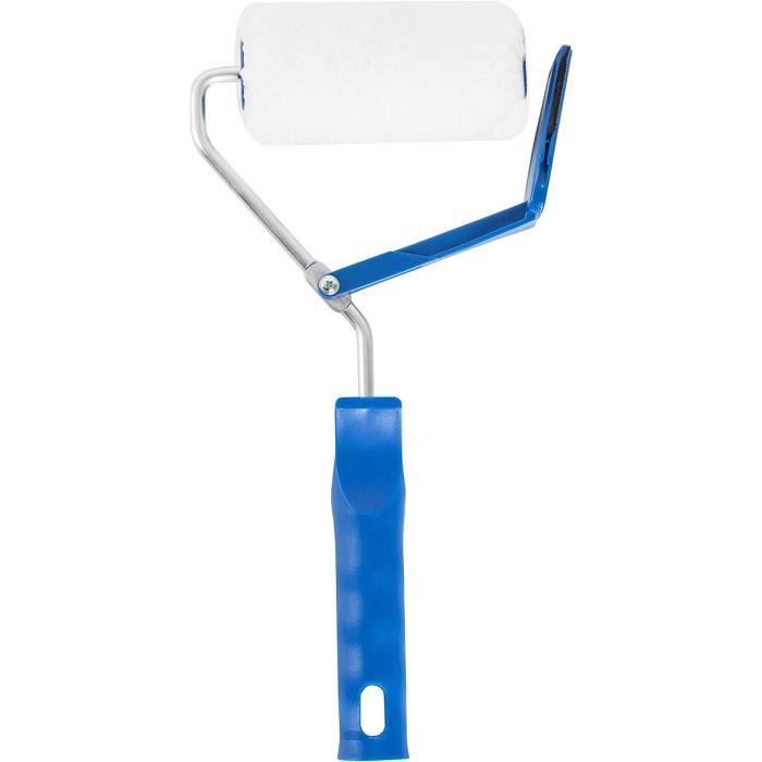 Kit De 2 Pinceaux/rouleaux Pour Peinture Murale Avec Poignée Plastique - Marque Uxcell