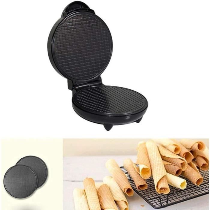 Machine à Mini-gaufres Et Crêpes électrique - 25 Trous, 850W, Température Réglable 50-300°C Et Minuterie - Parfait Pour Le Petit-déjeuner Ou Les Snacks