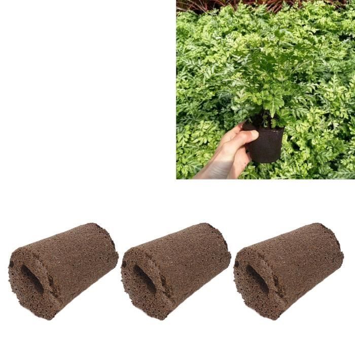 Lot De 4 Grands Sacs De Plantation Hydroponique Réutilisables - Pour étang, Jardin, Plantes Aquatiques - 18 Cm