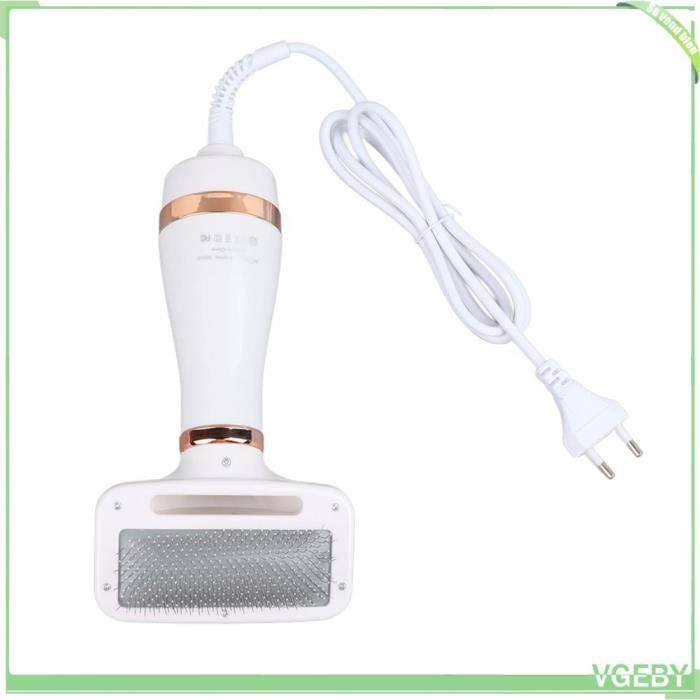 Comparer les prix de Sèche-Poils pour Chien, 2 en 1 Sèche-cheveux de toilettage pour animaux de compagnie avec brosse pour chien et chat