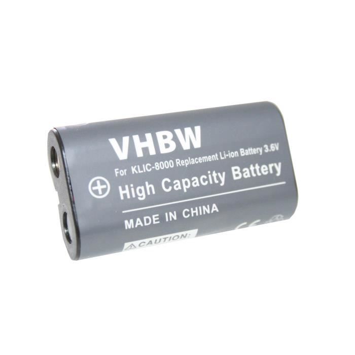 Batteria Li-Ion 1000mAh Per Kodak EasyShare DX7590 Zoom – 3,7V – Ricambio Compatibile