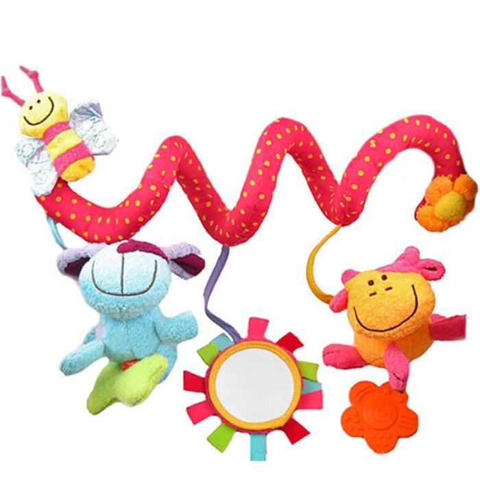 peluche spirale pour poussette