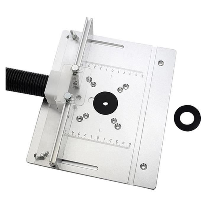 Aluminium Router Table Insert Plate Table Insert Plate Router Tondeuse