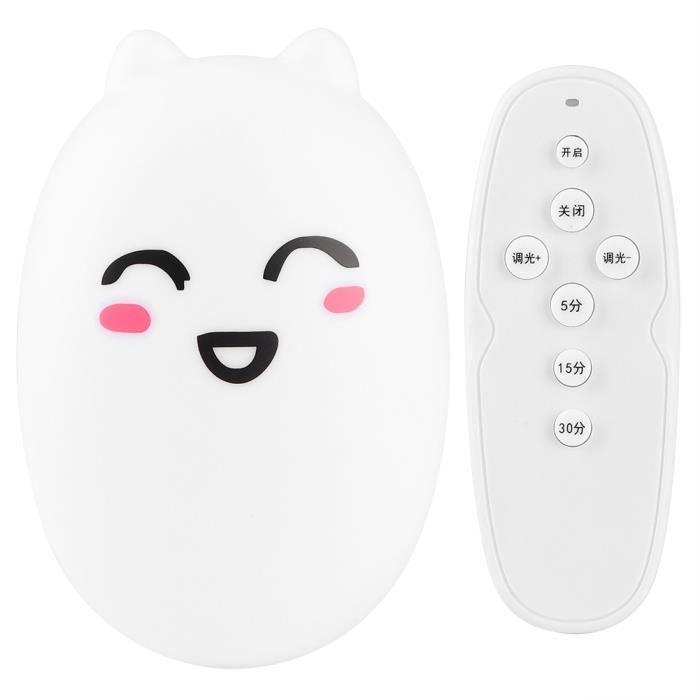 Lumiere Led Veilleuse De Telecommande Lampe De Chevet De Bebe De Chambre Prise Chinoise 2v Blanc Nim Cdiscount Puericulture Eveil Bebe