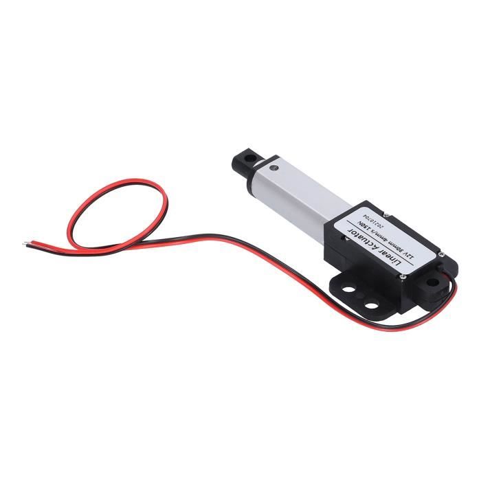 Actionneur Linéaire DC 12V 100mm - Interrupteur Fin De Course Intégré - Pour Machines Agricoles Et Industrielles