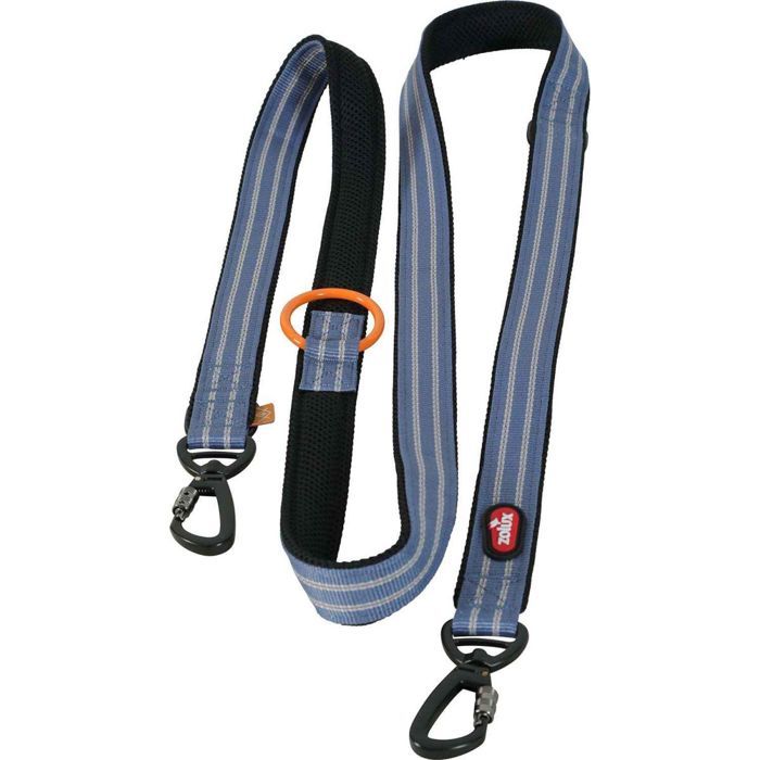 Laisse éducation 8 positions Bivouak 2 m bleu
