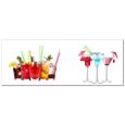 Tableau Panoramique Verre A Cocktail 100x35 Cm Achat Vente Tableau Toile Cdiscount