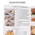 Qiilu Livre de recettes de friteuse à air Livre de recettes pour friteuse à air 32 recettes Images en couleur Livre de cuisine-1