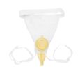 DUO Sac d'urine en plastique pour hommes et femmes, sac d'urine en silicone avec capteur de débordement de conteneur d'urino-1