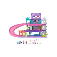 Polly Pocket Coffret Pollyville Multiplexe De Polly avec 2 Mini Figurines, 1 Voiture, 3 Histoires Amusantes Et 11 Accessoires Inclus, Jouet Enfant, A Partir De 4 Ans, HPV39 Polly Pocket Coffret Pollyville Multiplexe De Polly avec 2 Mini Figurines, 1 Voiture, 3 Histoires Amusantes Et 11 Accessoires Inclus, Jouet Enfant, A Partir De 4 Ans, HPV39