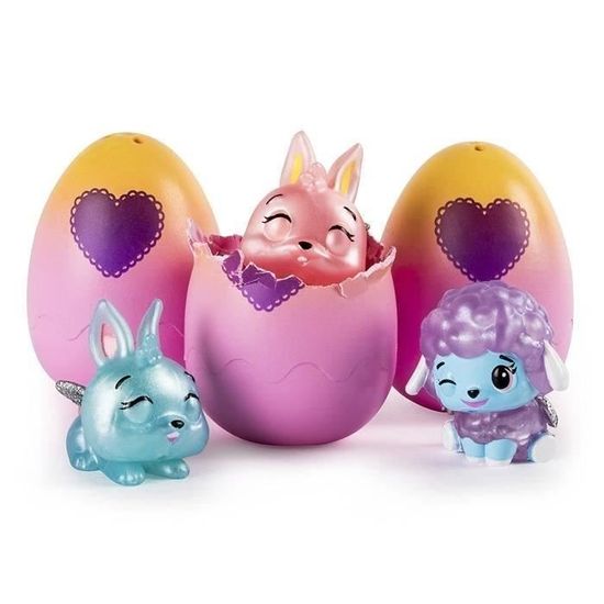 HATCHIMALS ALIVE - Boîte 5 Oeufs + Accessoires - Boîte Oeufs 6 Figurines À Collectionner Et 11 Accessoires - A Faire Eclore Avec De L'Eau - Figurine - Transport Facile - Jouet Enfant 3 Ans et HATCHIMALS ALIVE - Boîte 5 Oeufs + Accessoires - Boîte Oeufs 6 Figurines À Collectionner Et 11 Accessoires - A Faire Eclore Avec De L'Eau - Figurine - Transport Facile - Jouet Enfant 3 Ans et