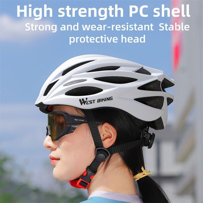 Casque de vélo tout-terrain pour hommes - WEST BIKING - B Style Black
