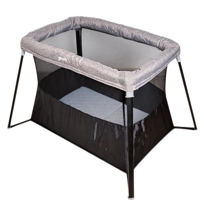 YOUPALA Lit parapluie pliable gris Sirocco Cdiscount Puericulture Eveil bebe