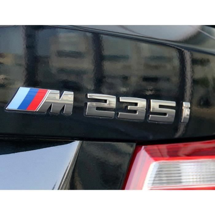 Emblème BMW M235I noir brillant