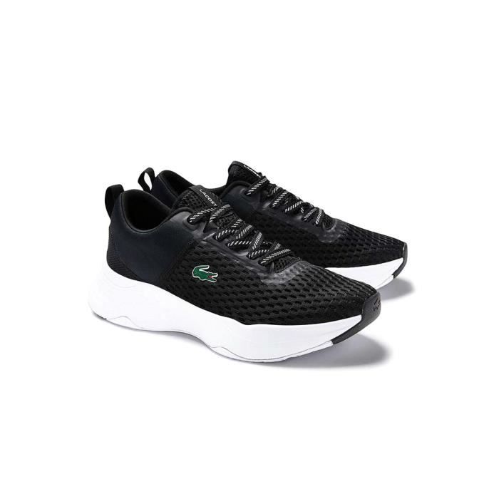 Baskets Lacoste Court Drive Noire pour Homme Noir Cdiscount Chaussures