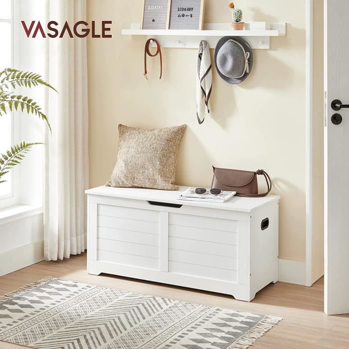 Coffre de Rangement Intérieur VASAGLE - Style Grange - 100 x 40 x