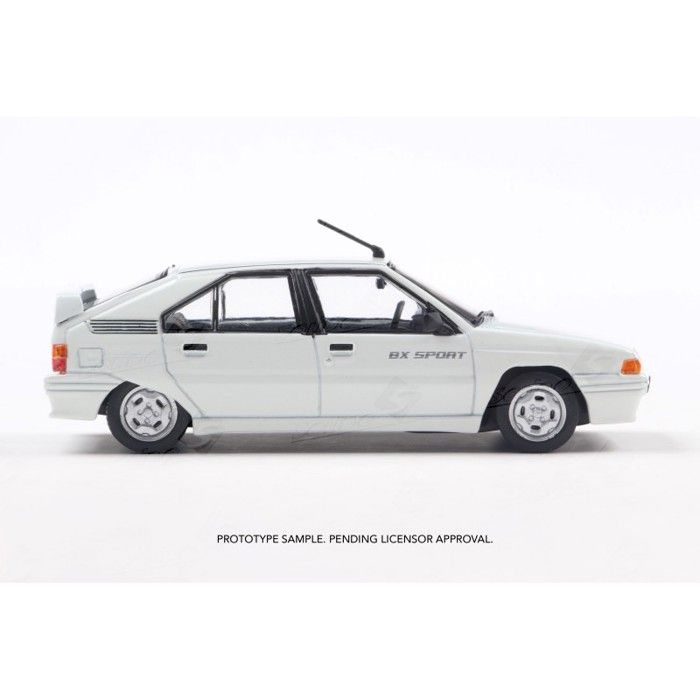 Solido Citroën BX Sport 1985 – 1/43, Blanc Meije, Spoiler, Diecast, Collection