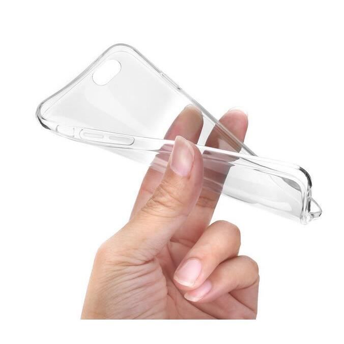 Coque TPU Souple Transparente Cristallisée Pour IPhone 6 (4.7") - Marque NOVAGO - Neuf Sous Blister