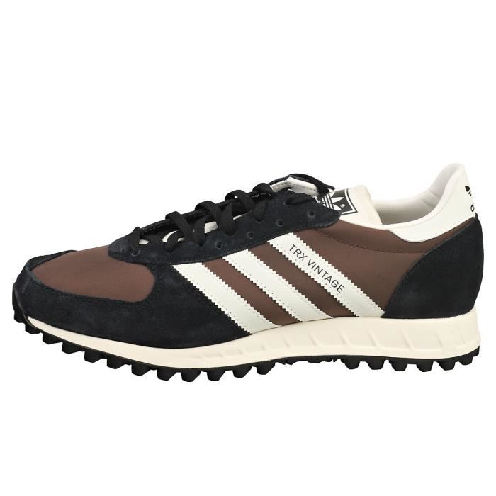 Baskets adidas TRX VINTAGE Homme Marron Noir Daim et