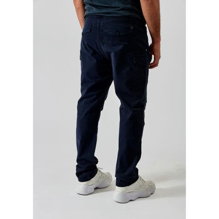 Jean relaxed fit bleu homme KALIS KAPORAL Braguette zippee 6 poches Bleu Cdiscount Pret a Porter